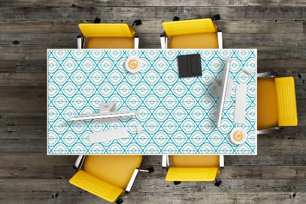 Velká podložka na stůl pro děti Retro pattern