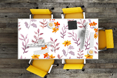 Ochranná podložka na stůl Malované květiny