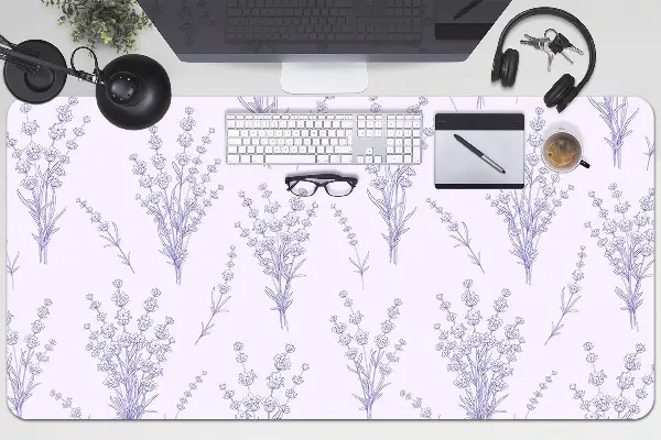 Podložka na psací stůl Květy levandule