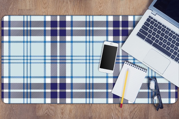Velká ochranná podložka na stůl Tartan