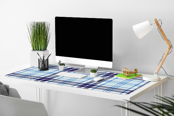 Velká ochranná podložka na stůl Tartan