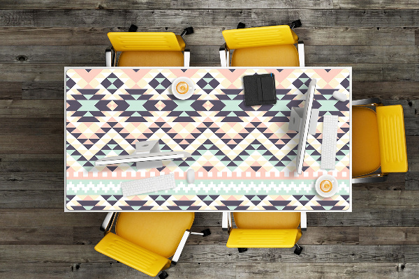 Velká ochranná podložka na stůl Etnické pattern