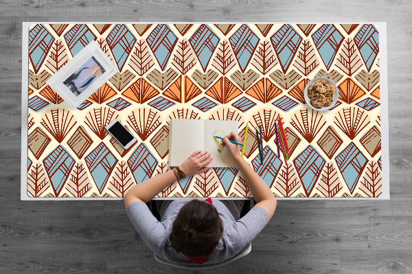 Ochranná podložka na stůl Etnické brown pattern