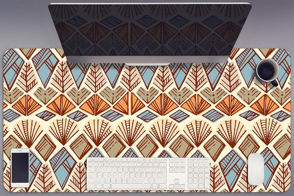Ochranná podložka na stůl Etnické brown pattern