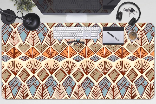 Ochranná podložka na stůl Etnické brown pattern