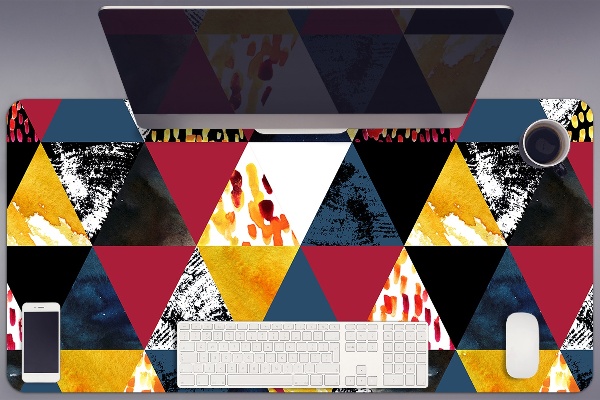 Pracovní podložka na stůl Mosaic trojúhelníků