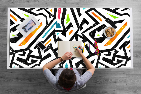Velká podložka na stůl pro děti Grafiti