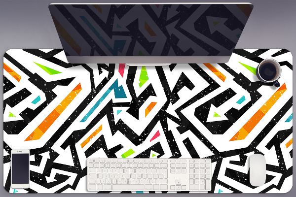 Velká podložka na stůl pro děti Grafiti