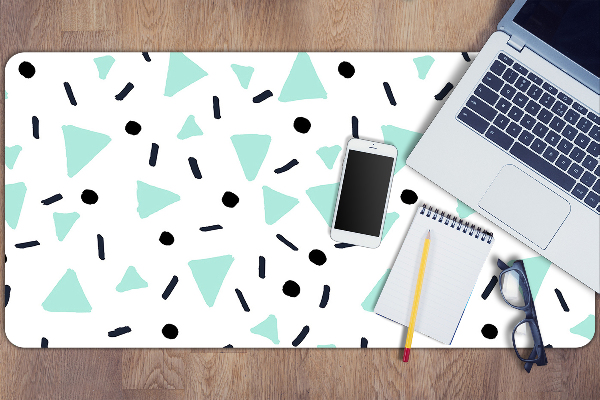 Velká podložka na stůl pro děti Retro pattern