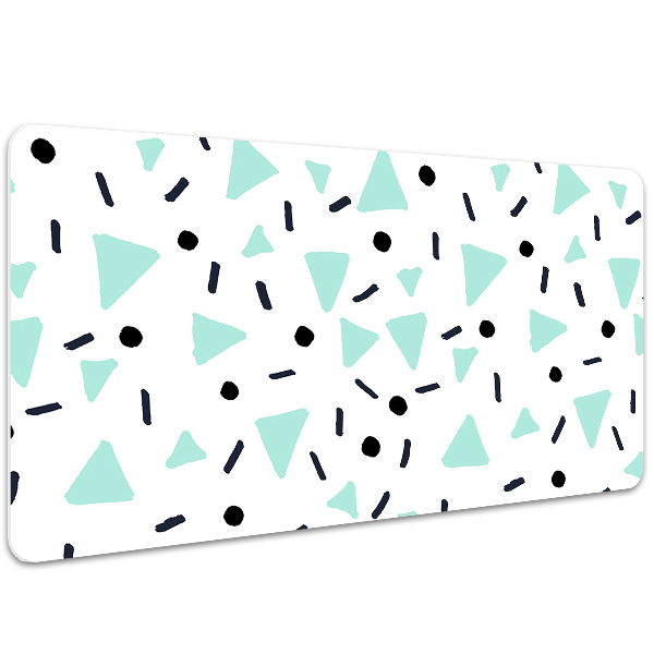 Velká podložka na stůl pro děti Retro pattern