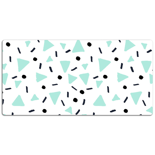 Velká podložka na stůl pro děti Retro pattern
