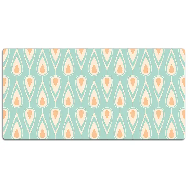 Velká podložka na stůl pro děti Retro pattern