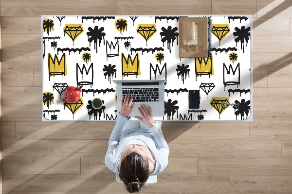 Pracovní podložka s obrázkem Graffiti koruna