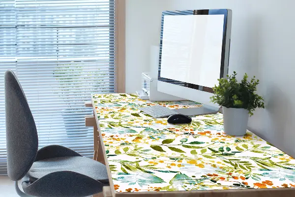 Velká podložka na stůl pro děti Květiny boho