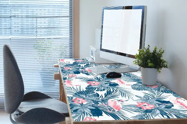 Ochranná podložka na stůl Plameňáci a skvrny