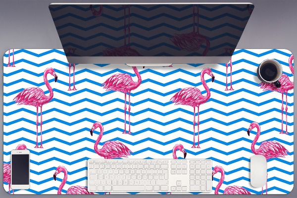 Velká podložka na stůl pro děti Flamingos