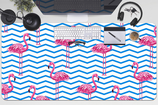 Velká podložka na stůl pro děti Flamingos
