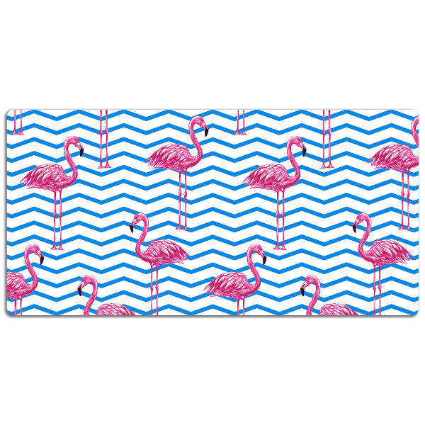 Velká podložka na stůl pro děti Flamingos