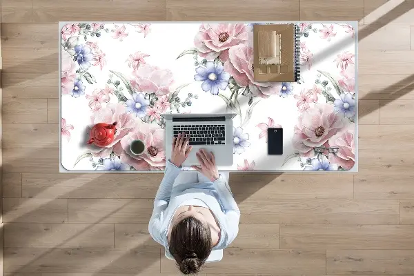 Ochranná podložka na stůl Delikátní buket