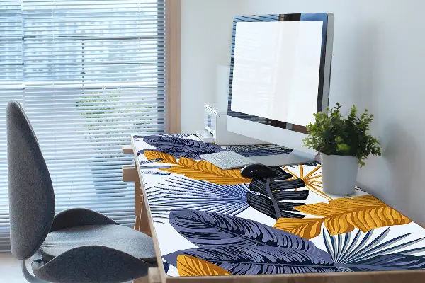 Podložka na psací stůl Palmové písmena