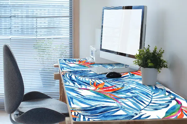 Velká podložka na stůl Modrý paradise