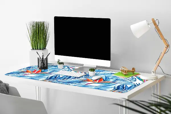 Velká podložka na stůl Modrý paradise