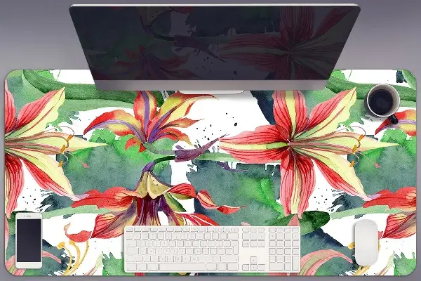 Pracovní podložka s obrázkem Hippeastrum květ