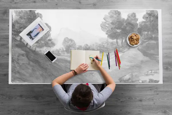 Velká podložka na stůl pro děti Image obec
