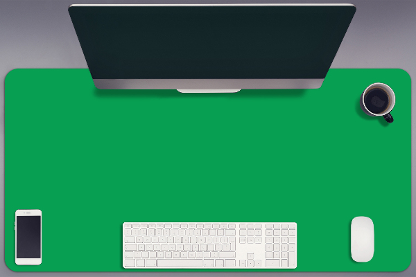 Ochranná podložka na stůl Travnatá green
