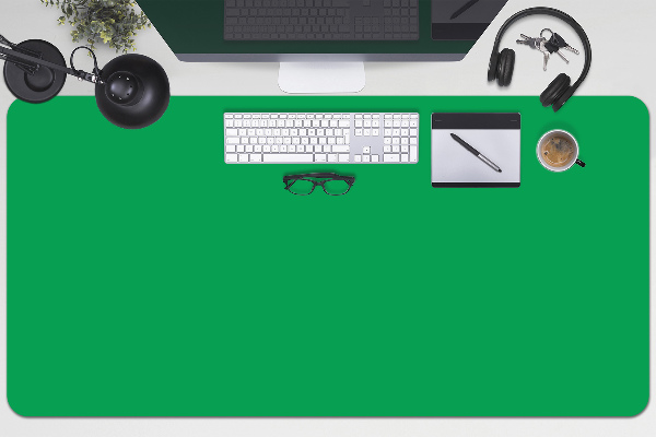 Ochranná podložka na stůl Travnatá green
