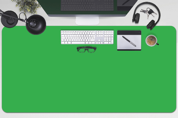 Velká ochranná podložka na stůl Světle zelená