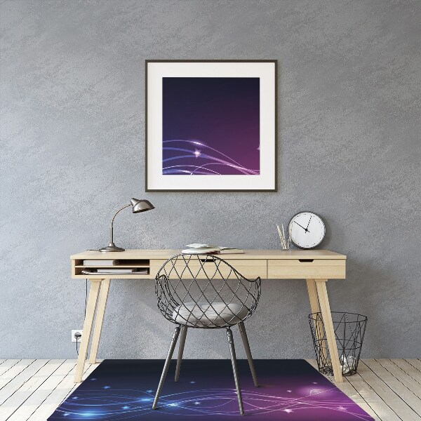 Podložka pod kancelářskou židli Abstraction space