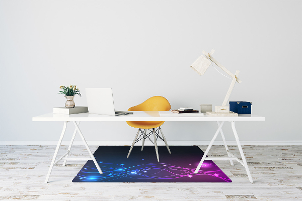 Podložka pod kancelářskou židli Abstraction space