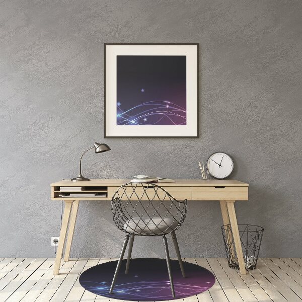 Podložka pod kancelářskou židli Abstraction space