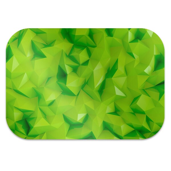 Podložka pod kancelářskou židli abstrakce green