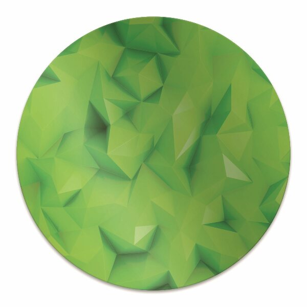 Podložka pod kancelářskou židli abstrakce green
