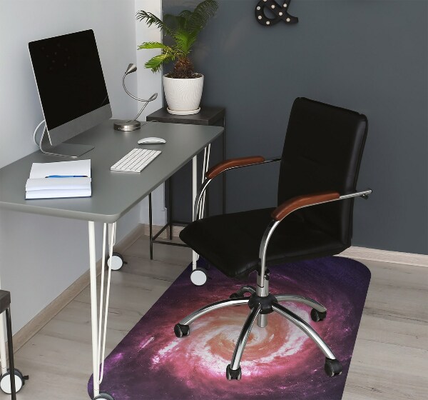 Podložka pod kancelářskou židli space vortex