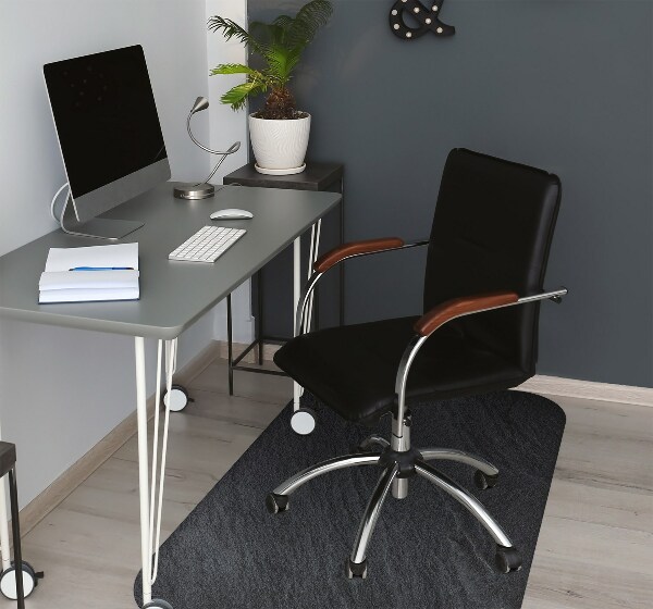 Podložka pod kancelářskou židli černý písek