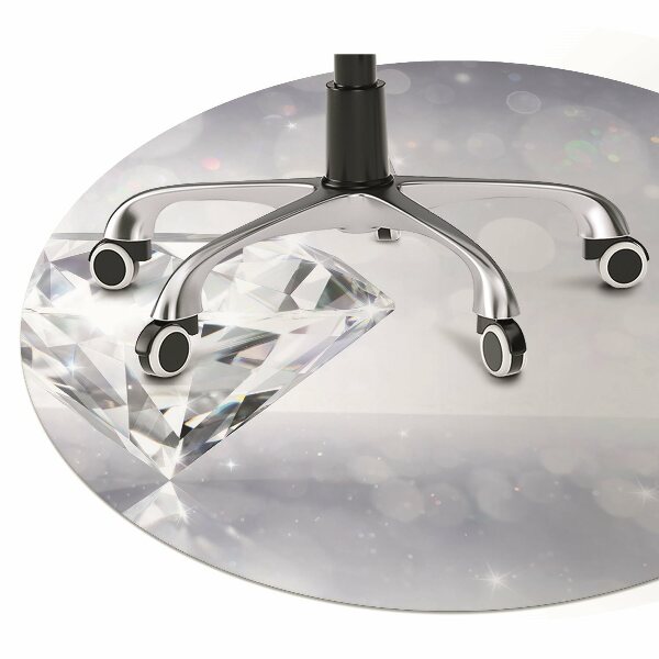 Podložka pod kolečkovou židli diamant