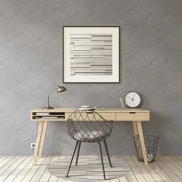 Podložka pod kancelářskou židli bílé tabule
