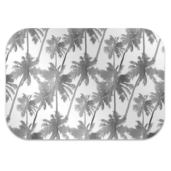 Podložka pod kancelářskou židli šedý palm