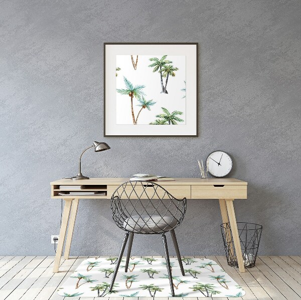 Podložka pod kancelářskou židli palm nástěnná