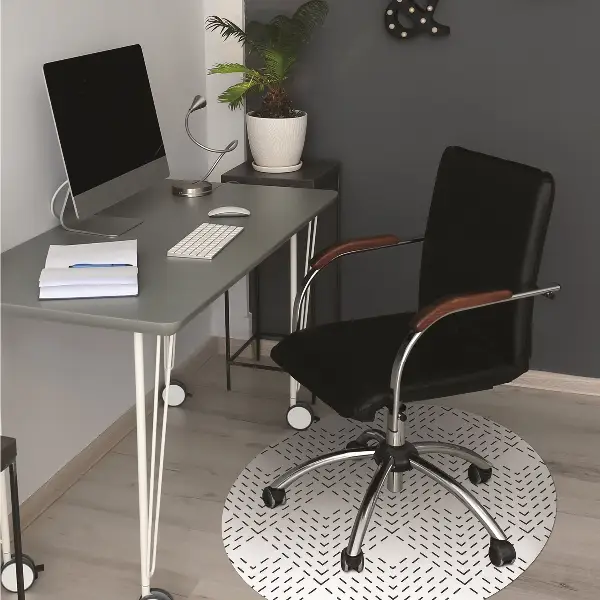 Podložka pod kancelářskou židli geometrický vzor