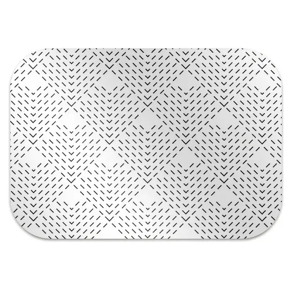 Podložka pod kancelářskou židli geometrický vzor