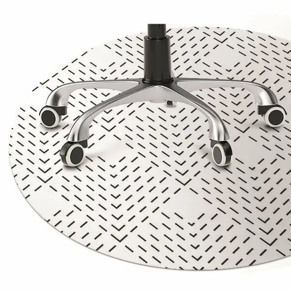 Podložka pod kancelářskou židli geometrický vzor