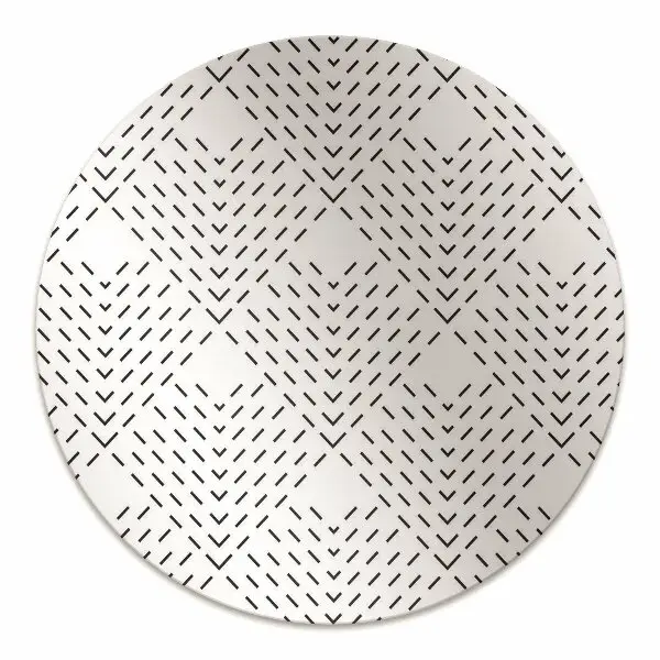 Podložka pod kancelářskou židli geometrický vzor