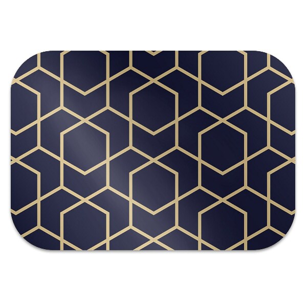 Ochranná podložka pod židli Gold pattern