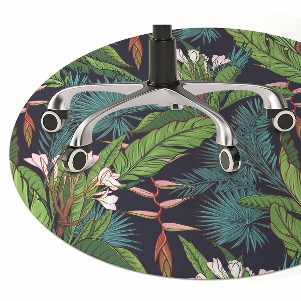 Ochranná podložka pod židli Tropical jungle