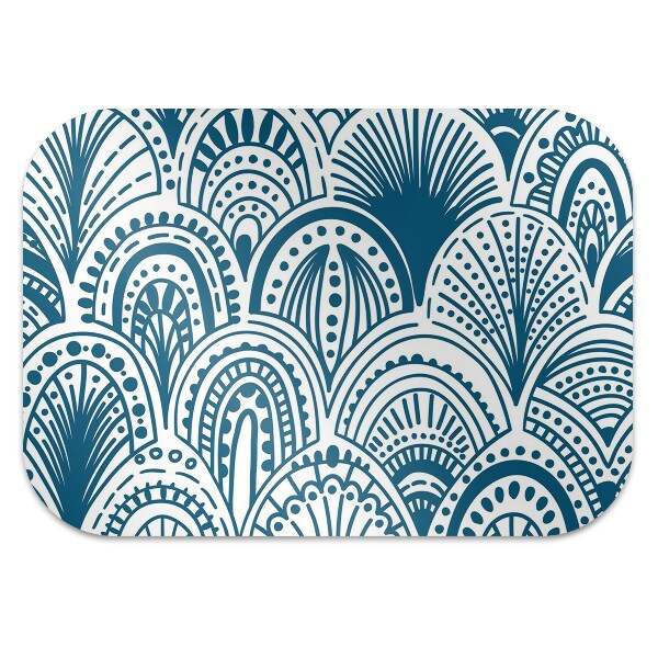 Podložka pod kolečkovou židli abstrakce Boho