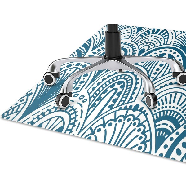 Podložka pod kolečkovou židli abstrakce Boho